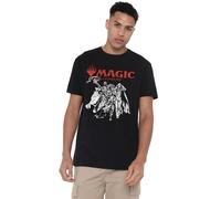 Cotton Soul Magic The Gathering The Planeswalkers T-shirt unisexe, noir, XXL, Noir , XXL
