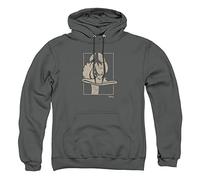 Cotton Soul Sweat à capuche pour homme personnage de dessin animé, Gris anthracite - Portrait Disney Donald Duck, M