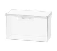 Cotton Swab Holder - 4.13 inch Travel Q Tіp Case | Cotton Swab Container - Transparent Portable Box 10cm PP Lightweight Storage, Perfect for Keeping Your Hygiene Êssentials Clean While Traveling