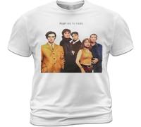 Cotton T Shirt Pulp His 'n' Hers Album Tee Jarvis Cocker Candida Doyle Nick White M