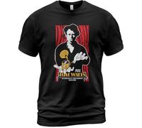 Cotton T Shirt Tom Waits One from The Heart Tee Closing Time Night on EarthBlack3XL