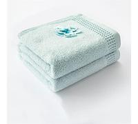 Cotton Towels 2 Packs of Thin and Light Face Wash Men and Women Couples Soft Absorbent Towels (Color : D Size : 3372cm) (B 33 * 72cm)
