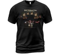 Cotton Unisex T-Shirt Live at Carnegie Hall Bill Withers Music Shirt Use MeBlack3XL