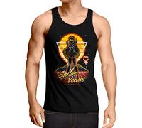 CottonCloud Sailor Venus Débardeur Homme Tank Top Moon Anime Manga Cosplay Crystal, Taille:S