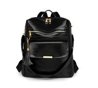Cottoncode Sac à Dos Femme Élégant, Sacs à Main Portés Dos Moyen en Cuir PU, Sac à Dos Imperméable, Backpack Moderne pour Voyages, Travail, École, Escapades Urbaines