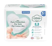 Cottony Couches Bébé 100% Coton T3 4-9kg 32 unités