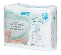 COTTONY Couches en coton taille 2 3-6 kg 38 pc(s)
