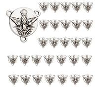 COTTVOTT Médaille miraculeuse Saint Benoît, Notre-Dame de Guadalupe pour la fabrication de bijoux, Vierge Marie Christ Jésus Centre de connexion, Alliage, Pas de gemme