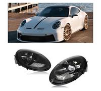 COTUND Phares avant Full LED compatibles avec Porsche 911 (2012-2018) PDLS Matrix, feux de position et clignotants 991(Right-Hand Drive,A style)