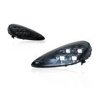 COTUND Phares de voiture compatibles avec Porsche Cayenne 9Y0 2018-2023, feux avant à LED DRL à signal dynamique(Without AFS,Left rudder)