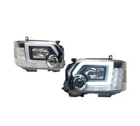 COTUND Phares de voiture compatibles avec Toyota HIACE 2005-2018, phares LED de style DRL, feux de signalisation dynamiques, ensemble de feux avant