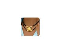 cotwdi Colliers occidentaux pour femme - Bijoux bohème pour femme - Collier ras du cou en cuir noir - Collier de cowboy - Accessoires bohème bohème pour femme, average, Cuir, Pas de gemme