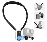 Cou Collier Support Magnétique POV Vlog Vidéo Compatible avec Gopro Hero Série DJI 0smo Action 3/4/5 Pro,DJI Osmo 360 Dégagement Rapide