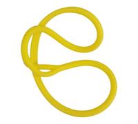 Cou de plongée en silicone pour anneau de collier de régulateur de plongée, conçu pour une accessibilité constante au niveau du menton (jaune)