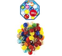 [COU500006] KIM'PLAY Sachet 250G Billes Plates Coloris Assortis
