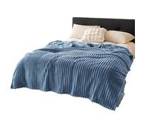 Couch Blanket - Comfortable Thick Fuzzy Plush, 200x230cm Warm Throw for Sofa, Living Room Blankets, Home Bedding Accessory with Soft Material, Blanket Collection for Women, Men, and Kids