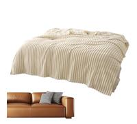 Couch Blanket - Comfortable Thick Fuzzy Plush, 200x230cm Warm Throw for Sofa, Living Room Blankets, Home Bedding Accessory with Soft Material, Blanket Collection for Women, Men, and Kids