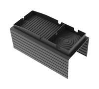 Couch Cup Holder Tray, Sofa Arm Clip on Tray Table, Anti-Spill Armrest Table for Home RV Car Organization with Remote Storage Living Room Outdoor Beach Picnic TV Watching Snack Time