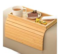 Couch Hack Plateau - Hack Canapé Armtable Organisateur Caddy, Couch Caddy Bras Table de Repos avec Support de Tasse à café pour Recliner, Loveseat