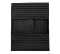 Couch Tray Tray Solicone Gup Gup pour Télécommande de café, Bac à Accoudoir de canapé Antidérapant pour Usage Domestique, 600g (Black)