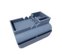Couch Tray with Cup Holder - 45x30cm Anti-Slip Silicone Storage, Side Pocket Organizer, Multipurpose Lap Desk, Drink Holder, Snack Tray | For Phone Bed TV Sofa Desk Car Travel Laptop Chair Convenient
