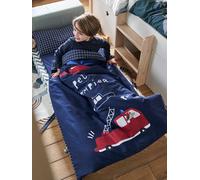 Couchage de sieste maternelle personnalisable MINILI POMPIER marine TU