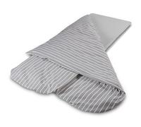 Couchage Duvalay Rayé Gris 66 x 190 x 2.5 cm