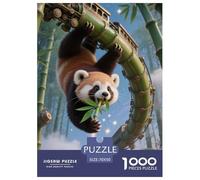 Couche à thé Husky sibérien rougeJigsaw Puzzle for Adults 1000pcs Age 12+ for Adults Challenge HighDifficulty Beautiful Decoration for Women Gifts for Man70x50cm/1000pcs
