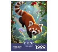Couche à thé Husky sibérien rougeJigsaw Puzzles for Adults 1000 Piece Age 12+ for Adults Challenging & Brainteasing Beautiful Decoration for Women Gifts for Man38x26cm/1000pcs