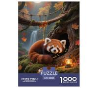 Couche à thé Husky sibérien rougeJigsaw Puzzles for Adults 1000 Pieces Age 12+ for Adults Challenging & Brainteasing Beautiful Decoration for Women Gifts for Man38x26cm/1000pcs