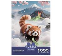 Couche à thé Husky sibérien rougeJigsaw Puzzles for Adults 1000pcs Age 12+ for Adults Educhational Games Home Beautiful Decoration for Aduits Kids38x26cm/1000pcs
