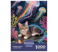 Couche à thé Husky sibérienJigsaw Puzzles for Adults 1000 Piece Age 12+ for Adults Educhational Game Challenge Toy Beautiful Decoration Birthday Gifts70x50cm/1000pcs