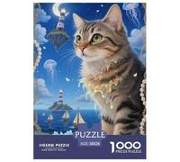 Couche à thé Husky sibérienJigsaw Puzzles for Adults 1000pcs Age 12+ for Adults Educhational Game Challenge Toy Beautiful Decoration for Women Gifts for Man38x26cm/1000pcs