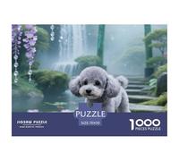 Couche à thé PoodleJigsaw Puzzles for Adults 1000 Piece Age 12+ for Adults Challenging & Brainteasing Beautiful Decoration for Women Gifts for Man70x50cm/1000pcs