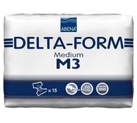 Couche adulte Delta-Form Niveau 3 Taille Medium - Sachet de 15 pièces