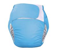 Couche Adulte Femme Homme Couches-Culottes Respirantes et Anti-Fuites pour Incontinence Réglables Lavables et Réutilisables Pantalon Incontinence(Light blue,XXX-Large)