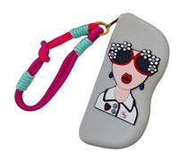 Couche anti-frottement : doublure intérieure en velours empêche l'abrasion grâce au design serré qui bloque le déplacement des lunettes dans la peau, protégeant les verres dans toutes les situations