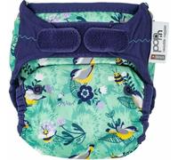 Couche-culotte Close Pop-in, écologique, réutilisable, en bambou, avec velcro, Dans le jardin, imprimée