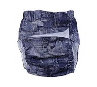 Couche-culotte en tissu réutilisable pour adultes, imperméable, Protection contre l'incontinence pour personnes âgées, avec attaches à boucle à crochet