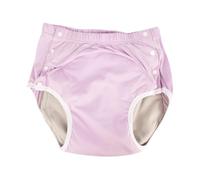 Couche-culotte pour incontinence adulte réutilisable Taille L - Conception lavable, anti-fuite et ajustable, Rose