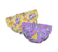 Couche de bain Lavable Révolutionnaire, lot de 2, Bambino Mio, Flip & Flamme, (0-6 mois)