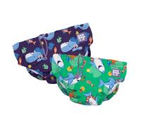 couche de bain Lavable Révolutionnaire, lot de 2, Bambino Mio, Splash & Fun, (0-6 mois)