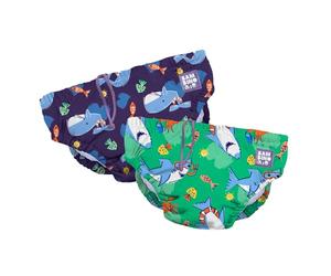 couche de bain Lavable Révolutionnaire, lot de 2, Bambino Mio, Splash & Fun, (0-6 mois)