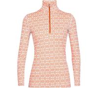Couche de base ICEBREAKER W 250 Vertex Ls Half Zip Alpine Geo (Snow/flash/j) femme XS