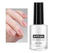 Couche de base pour manucure - 15 ml - Gel traîne la couche de base - Couche de base - Colle de manucure - Appuyez sur les ongles sur la couche de base - Gel de base pelable pour la pratique des