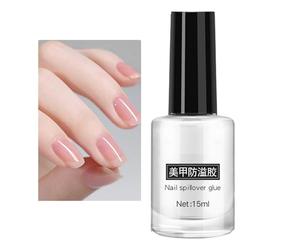 Couche de base pour manucure - 15 ml - Gel traîne la couche de base - Couche de base - Colle de manucure - Appuyez sur les ongles sur la couche de base - Gel de base pelable pour la pratique des