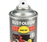 Couche de finition Hard Hat Ral-couleurs blanc pur satin RAL 9010 500ml - RUST-OLEUM - 2193 Blanc G