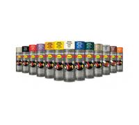 Couche de finition Hard Hat Ral-couleurs gris argent RAL 7001 500ml - RUST-OLEUM - 2184