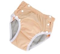 Couche En Tissu For Adultes, Confortable Lavable Et Réutilisable, À Absorption Rapide, Conception À Fermeture À Pression Adaptée Aux Personnes Âgées(M)