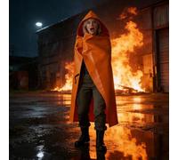 Couche ignifuge - Couche ignifuge avec capuche résistante à la chaleur pour une protection complète du corps, hotte contre les incendies, maison, hôtel, cuisine